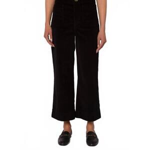 NEW VELVET HEART alyx corduroy pants in black